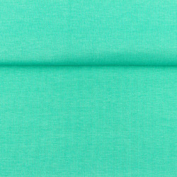 French Terry Uni leuchtend mint